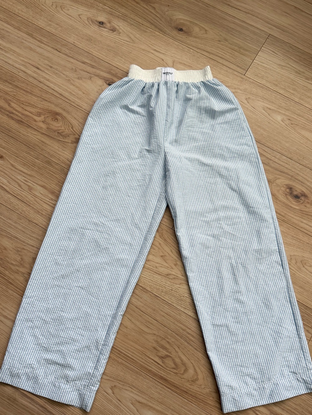 Princess Polly Blue and White striped pants